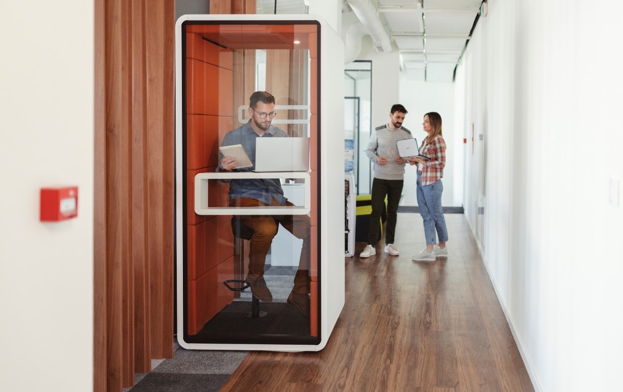 Cabine acoustique bureau